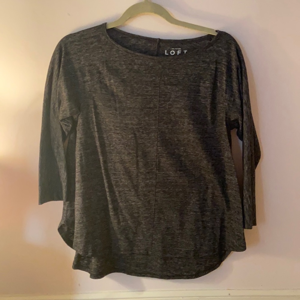 GRAY LOFT SHIRT - SMALL - LIGHT WEAR